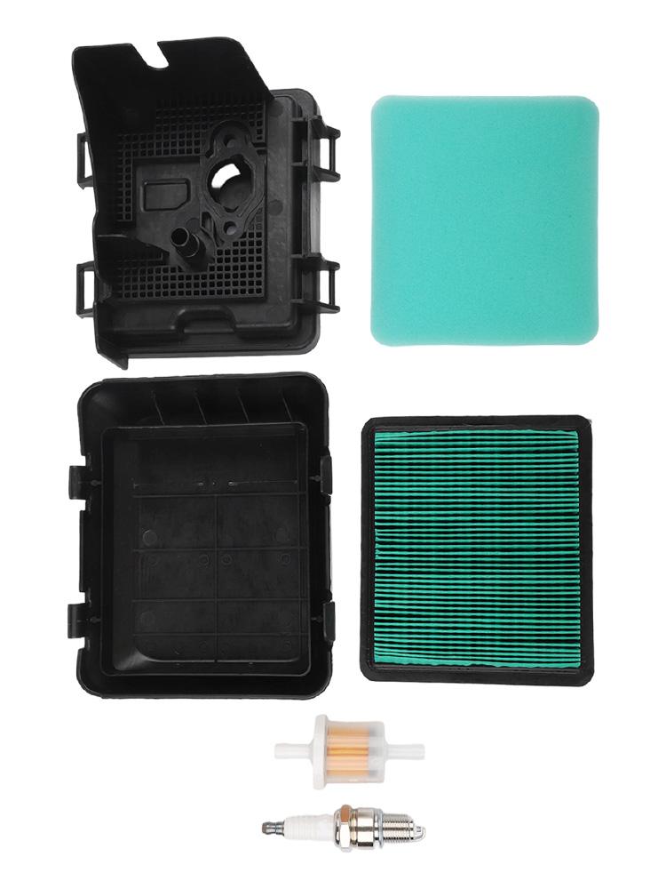 Air Filter and Cover Kit Compatible with For Honda GC135 GC160 GCV135 For GCV160 GCV190 HRB216 HRX217 HMA HYA TDA Models