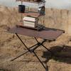 Desktop Storage Rack Camping Storage Rack Storage Display Rack Folding Metal Aluminum Alloy Storage Rack Folding Shelf