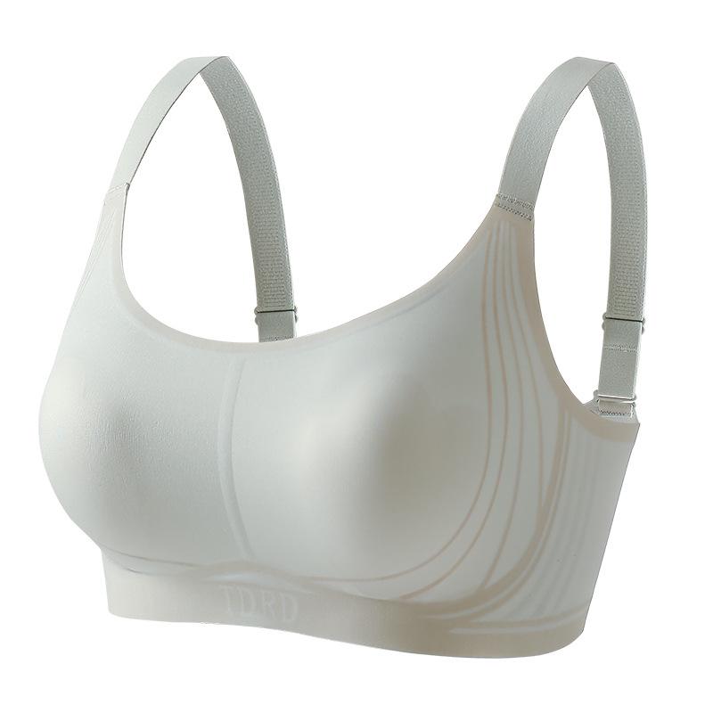 Seamless Jelly Lift Bra: Ultra-Thin, Breathable, Invisible Support with Rabbit Ear Design for Women