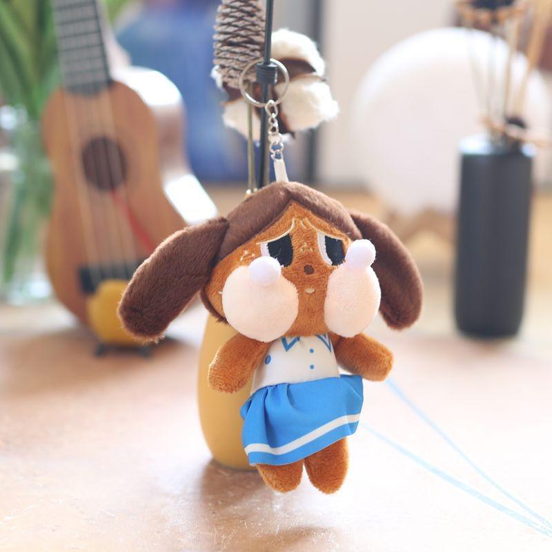Crybaby Plush Toy Keychain With Ultra Soft Short Pile For Kids And Collectors