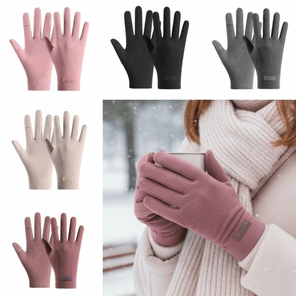 Windproof Winter Cycling Gloves Cold Proof Warm Outdoor Gloves Thick Cycling Gloves Mountaineering