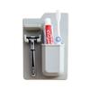 Portaspazzolini in silicone world Integrato Porta spazzolino in silicone Rack portaoggetti per dentifricio Rasoio Erogatore spazzolino da denti Organizzazione bagno