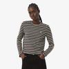 Women's Multi-Stripe Long-Sleeve T-Shirt TF7573-56G4BV