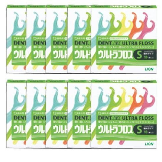 

Lion DENT.EX Ultra Floss 10 шт. x 10 шт. S Для узких промежутков между зубами