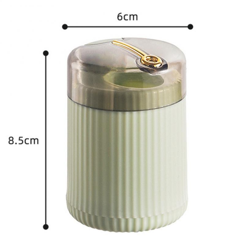Simple Toothpick Box Toothpick Dispenser Ceative Push Automatic Eject Toothpick Jar Holder Household Convenient Gift Home Gadget