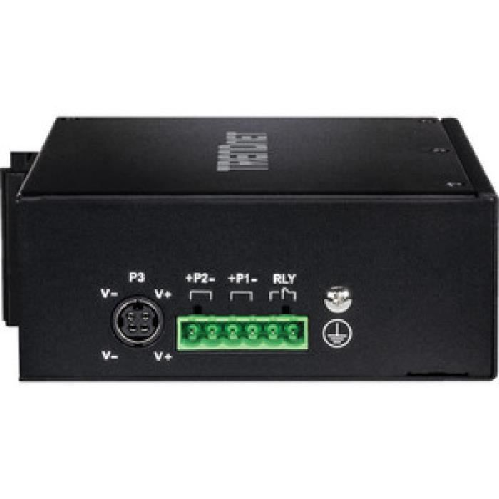 Trendnet 16-port industrial gigabit noir noir Noir