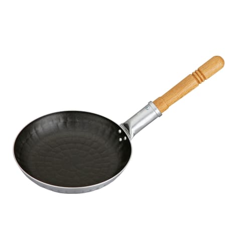 

Large, horizontally-handled aluminum pot (fluororesin coated) (inner diameter 180mm)