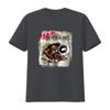 Maglietta Ska P Punk Band Tour 2002 Petite Rock Two Tone Vintage Lavata Unisex Morbida con Stampa Lupo Altoparlante Grafica