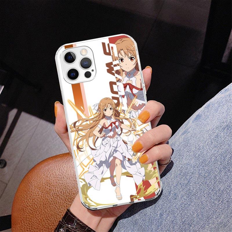 Anime Sword Art Online SAO Phone Case For iPhone 17 Air 16 Pro Max 16E 15 + 14 Plus 11 12 13 Mini 7 8 SE Gift Print Cover Fundas
