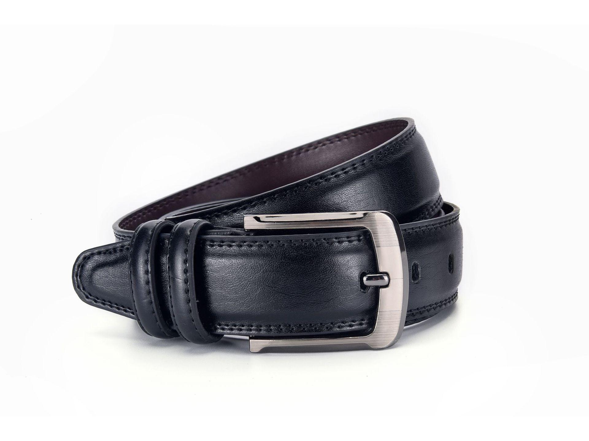 

Men s and Women s Cross-Border Versatile Genuine Leather Belt with 3.8 Pin Buckle - Casual Cowhide Waist Belt 130 cm
