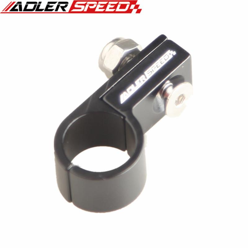 AN6 AN-6 6AN Line Clamp (14.3mm ID) Hose Clamp P Clips Aluminum Black