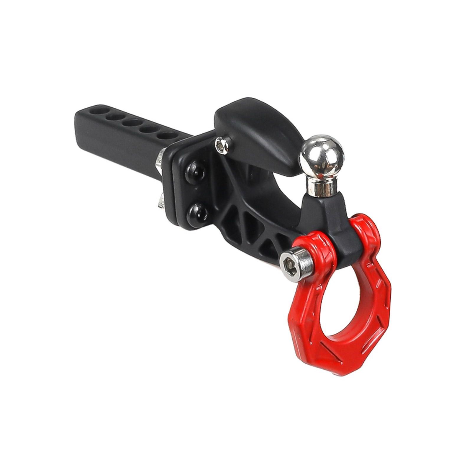 

Портативный прочный цинковый сплав буксирный крюк для прицепа с приемник с 1 10 игрушечными гусеничными машинами для бытовых принадлежностей красный