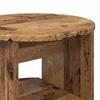 Seitenschrank Holzoptik recycelt Ø40 x 50 cm Holzwerkstoff