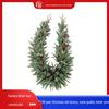 2.7m Christmas White Pine Garland with Red Berries & Pine Cones - Festive Decor