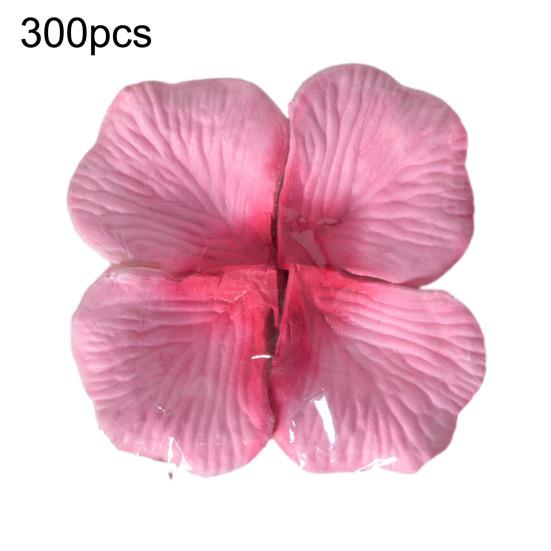 300 Pcs Faux Silk Rose Petals Artificial Flower Petals Decoration for Wedding Flower Girl Basket Dinner Table Centerpiece Party Confetti