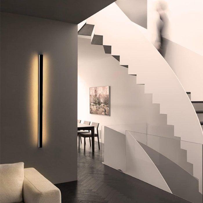 Applique murale LED - NETTLIFE - 80CM - 27W - Blanc chaud - Éclairage haut et bas