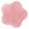 Bathroom Floor Foot Massager Remove Dead Skin Silicone Shower Foot Scrubber with Suction CupsPink