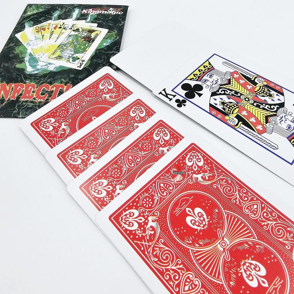 G1254 Infection Magic Playing Cards Set for Sleight of Hand, Festival Shows & Kids' Educational Toys