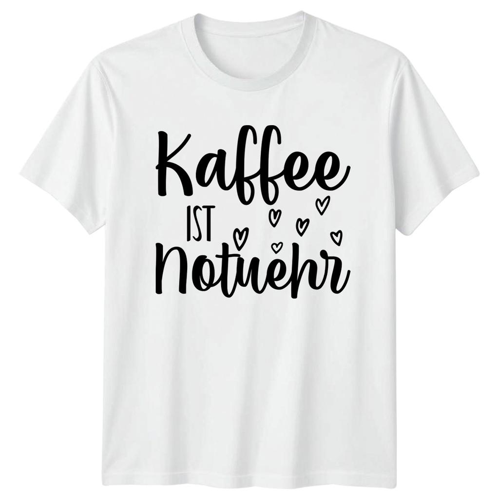 Kaffee Ist Notwehr TShirt Coffee GerUnisex Gift For Him Her