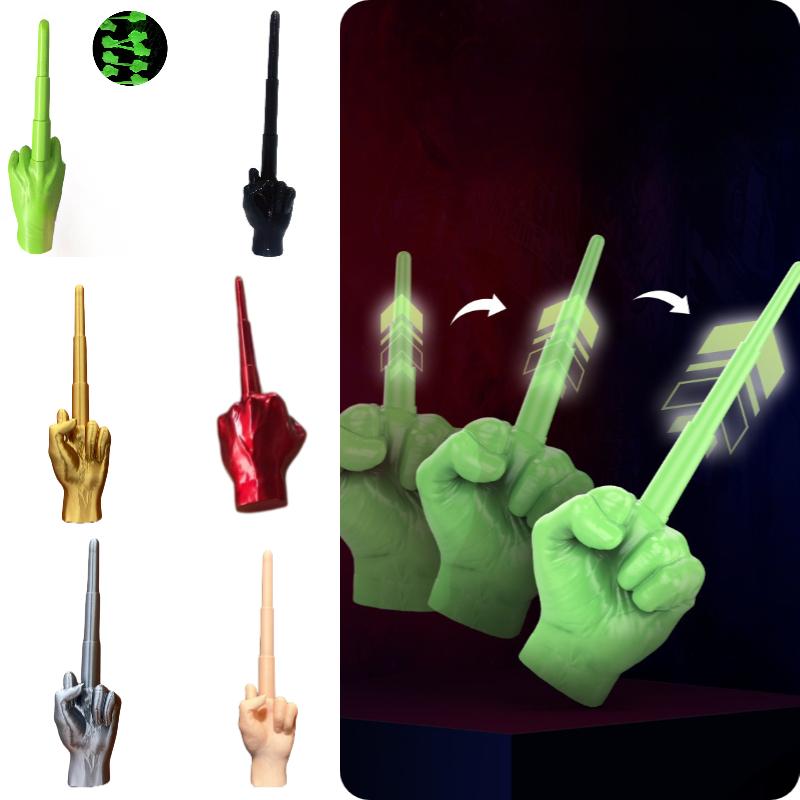Finger Middle Retractable Sword Toy Abs 3d Gravity Children Stress Relief Gift