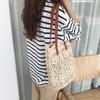 Korean Lace Aesthetic Large Capacity Shoulder Bucket Bag for Women - Spring/Summer