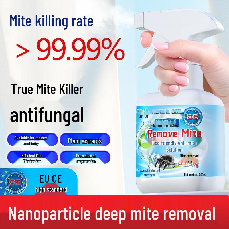 

Спрей против клещей для простыней и пододеяльников – Не требует стирки, Стерилизация без солнца; Безопасно для беременных женщин, младенцев и общежитий