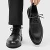 Schwarze 38-46 Business- und Freizeitherrenlederschuhe Minimalistischer Gentleman-Stil täglich Arbeit Party und Hochzeitsschuhe für den Bräutigam
