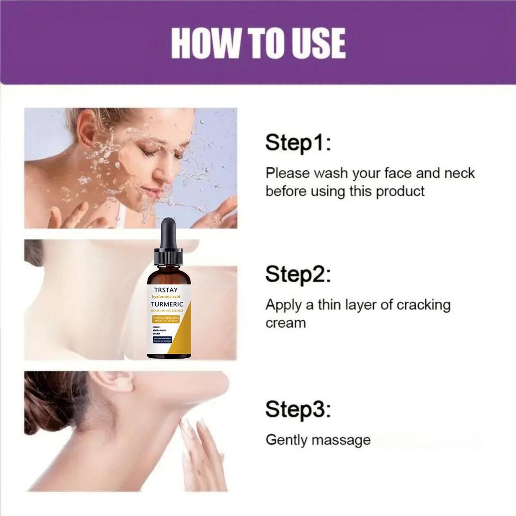 Neck Firming & Lifting Cream with Hyaluronic Acid, Reduce Neck Wrinkles and Lmprove Skin Tone