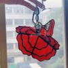 Acrylic Dancing Girl Hanging Decoration 2D Flat Stained Glass Dancer Indoor Outdoor Garden Yard Hanging Ornament