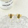 Cute Little Bee Fashion Versatile Temperament Stud Earrings