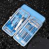 Pedicure Nail Clippers  Manicure Set 19 Sets of Nail Clipper Professional Nail Care Kit
