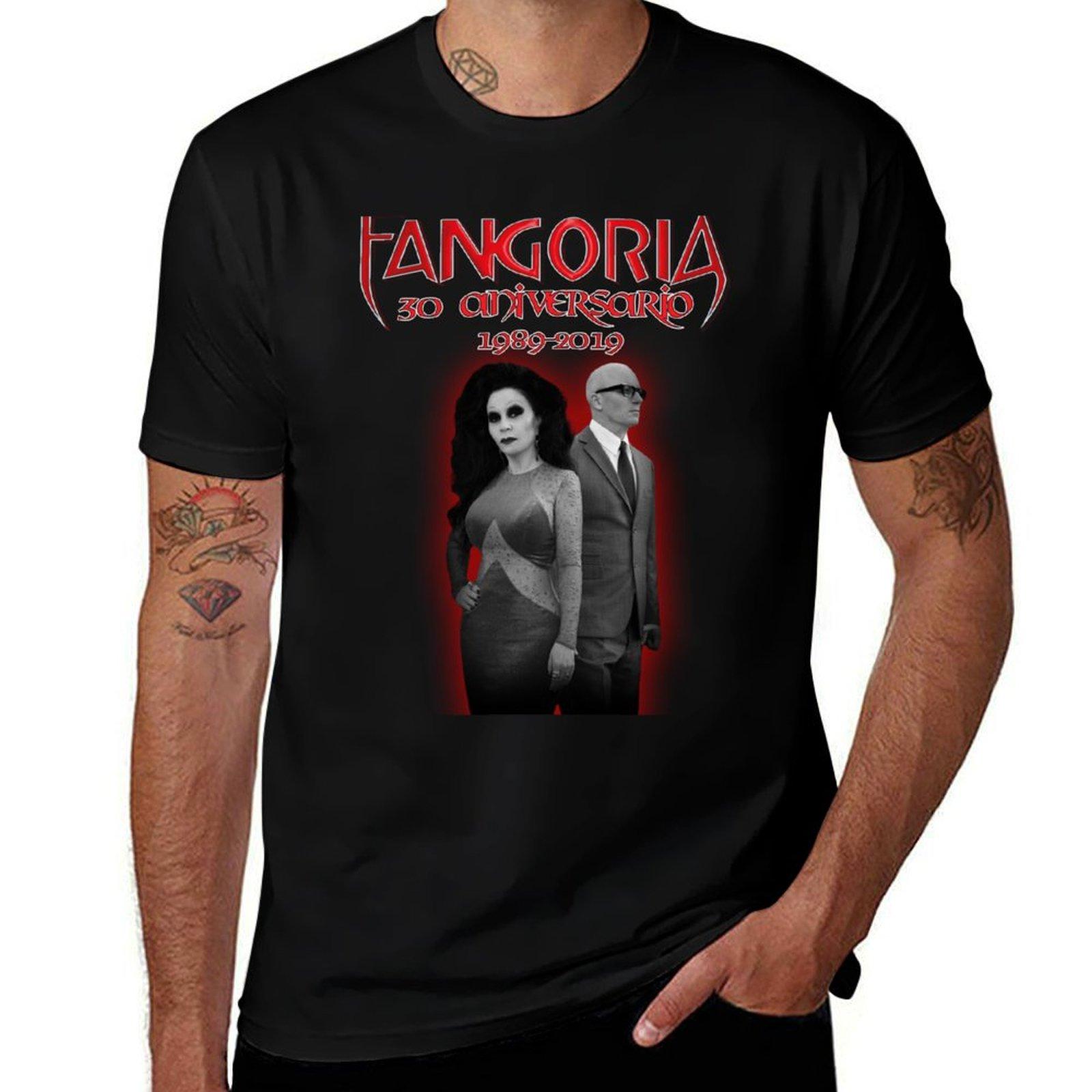 

Fangoria 30th Anniversary 2019 T-Shirt graphic tee shirt anime clothes mens vintage t shirts 3XL