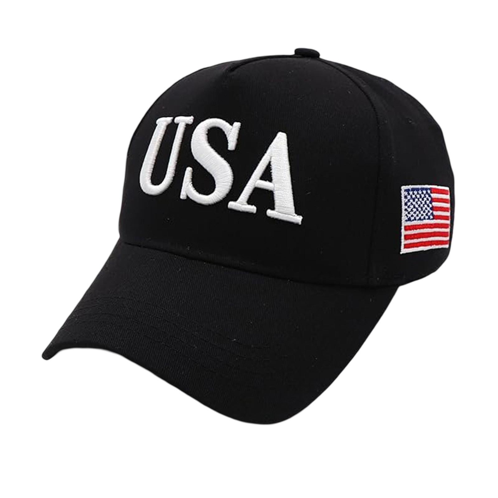 

Бейсбольная кепка USA 45-47, регулируемая, 1 шт.