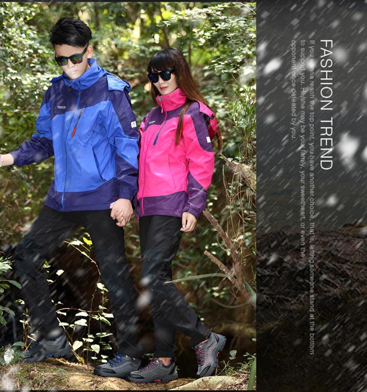 Vodotěsné protiskluzové trailové běžecké a turistické boty - Pánská a dámská prodyšná outdoorová obuv