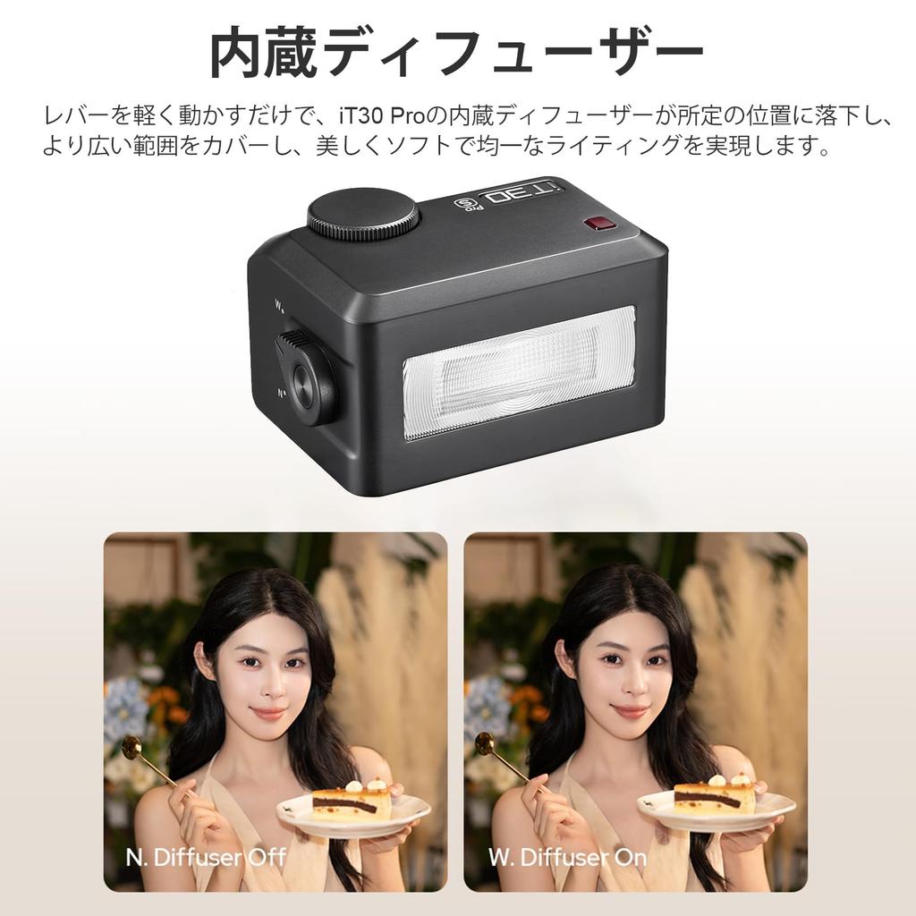 Godox Mini Camera Flash and Wireless Flash Trigger Wireless HSS 560 Full Color IT30Pro-N (for Nikon), 2.4GHz 1/8000S TTL, Flashes, Touchscreen,