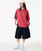 UNKNOWN PLANET Deep Rise Volume Bermuda Pants Indigo
