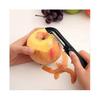 Potato Peeler - Vegetable Peeler - Non-slip Grip Black Handle - Sharp Stainless Steel Blades with Sa