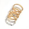 Stackable Multi Layer Choker Layered Woven Bangle Fashion Bohemian Collarbone Chain  Gift