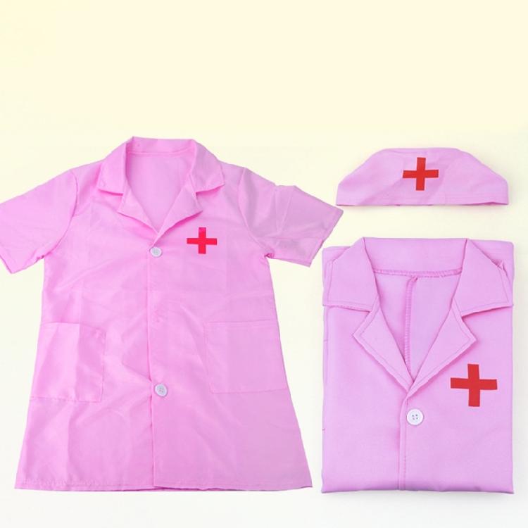 Doctor Costume for Kids Toddler Doctor Role Play Dressing Up Set Cosplay Halloween Costume Doctor Caps Nurse Caps Set