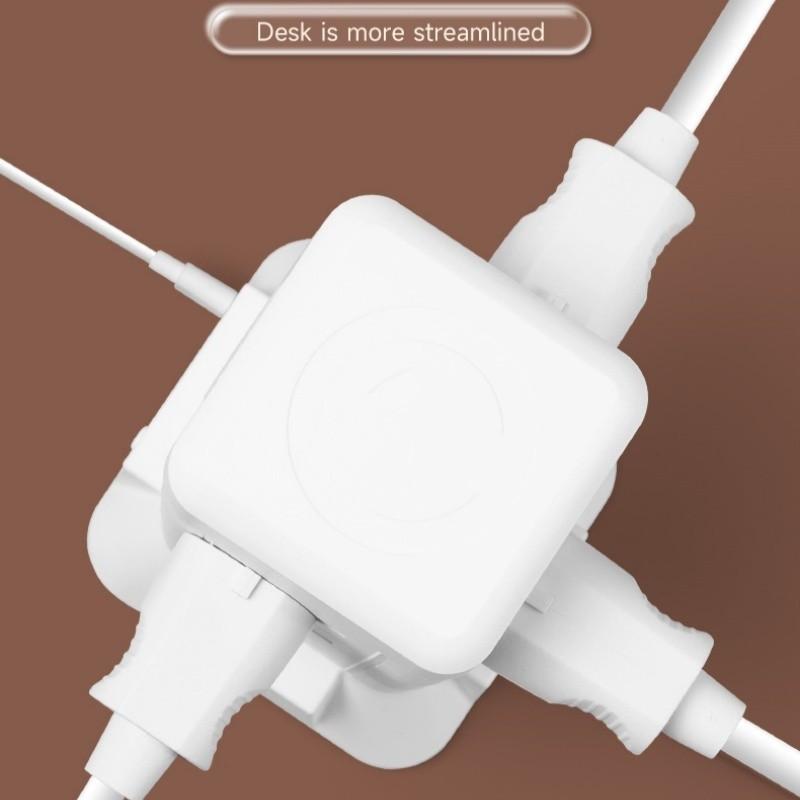 Multiple Ports Automatic Overloaded Switch Socket Board Household Power Expansion Tower Socket Surge Protector