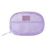 Casual Nylon Cosmetic Bag Hand-held Mesh Mesh Makeup Bags Multipurpose With Zipper Storage Pouch Travel