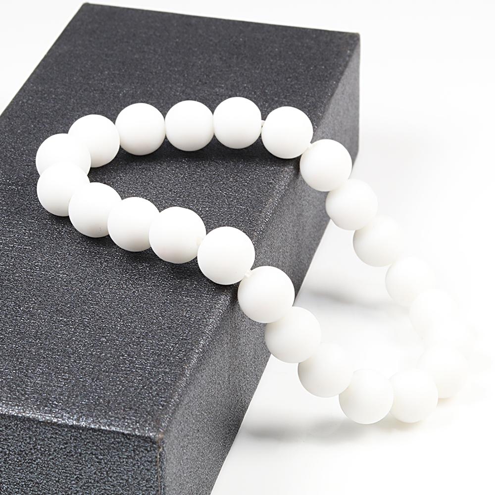 8mm Colorful Natural Stone Beaded Men Bracelet Meditation Buddha Elastic Bracelets Women Charms Jewelry Healing Yoga Accessories