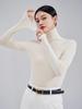 2025 Women's Turtleneck 100% Wool Slimming Knit Sweater - Autumn/Winter Long Sleeve Base Layer