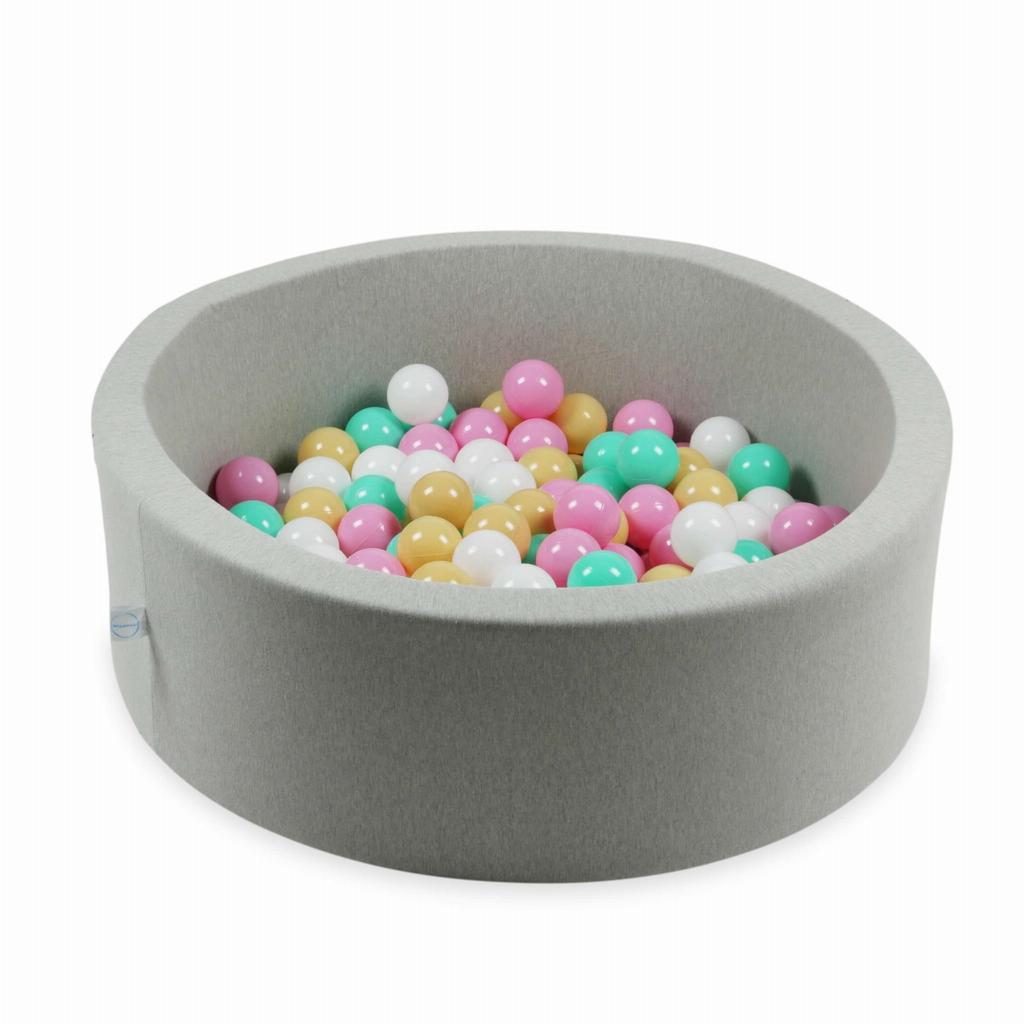 Toy Balls Ø7cm 100pcs White, Mint, Beige, Powder Pink