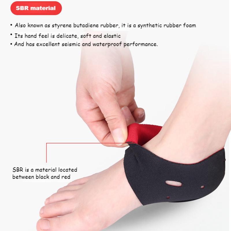 2Pcs Warm Heel Protector Protective Sleeve Heel Spur Pads for Relief Plantar Fasciitis Heel Pain Reduce Pressure on Heel