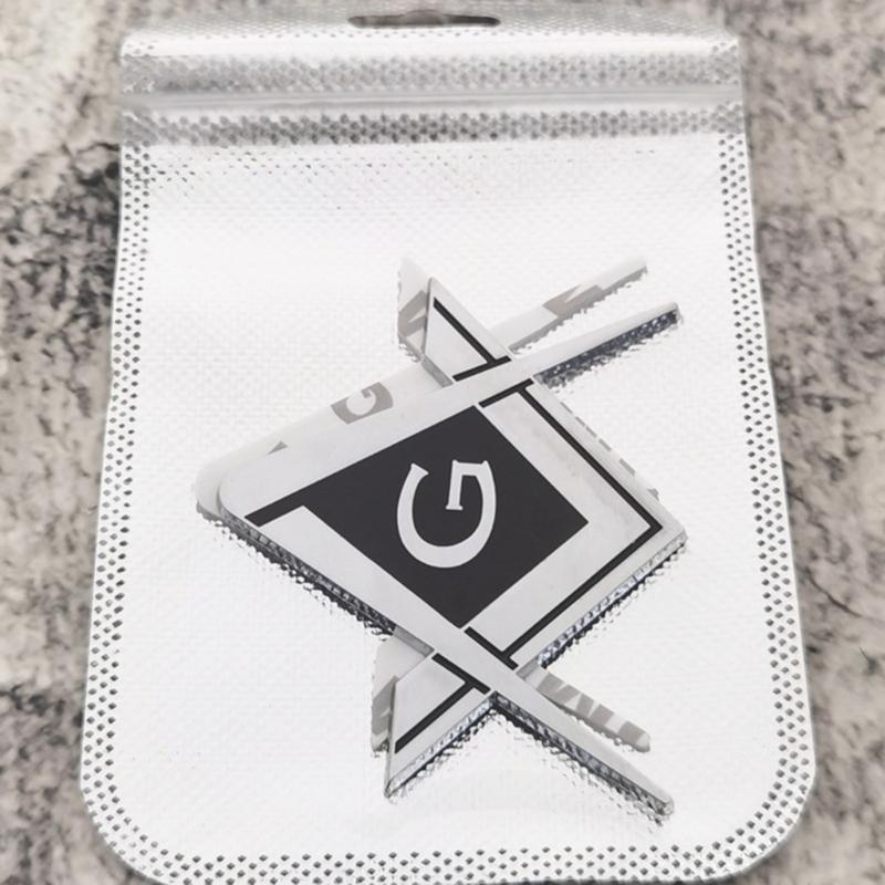 Masonic Fraternity Emblems Decal Badge Sticker Strong Adhesive Long Lasting Shine for Car Truck Motorcycle Accessories