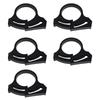 5Pieces Sun Resistant Pipe Fasteners Clamps for Outdoor Agricultural Drip Irrigation Tubing Clips and Home Gardening