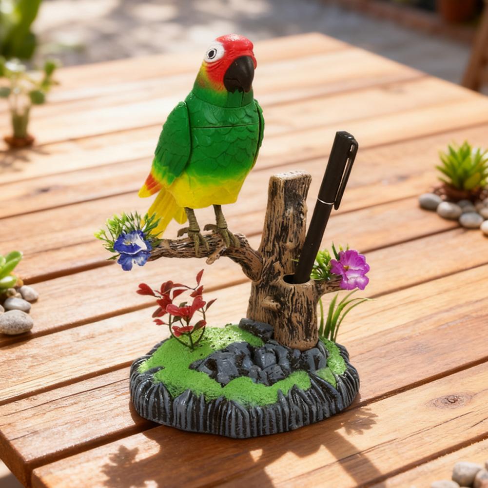 lectric Battery Toys Birds Operated Simulated Induction Sound Parrots Children Moving Toy Talking Control Pets Voice-Activated