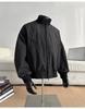 Men's American Retro Cotton Baseball Jacket - Trendy Oversized Windproof Casual Workwear