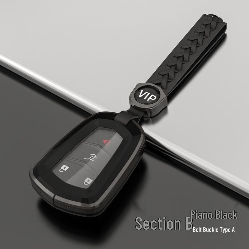 TPU Full-Cover Key Fob Shell for Cadillac XT5, CT5, XT4, XT6, XTS, ATSL